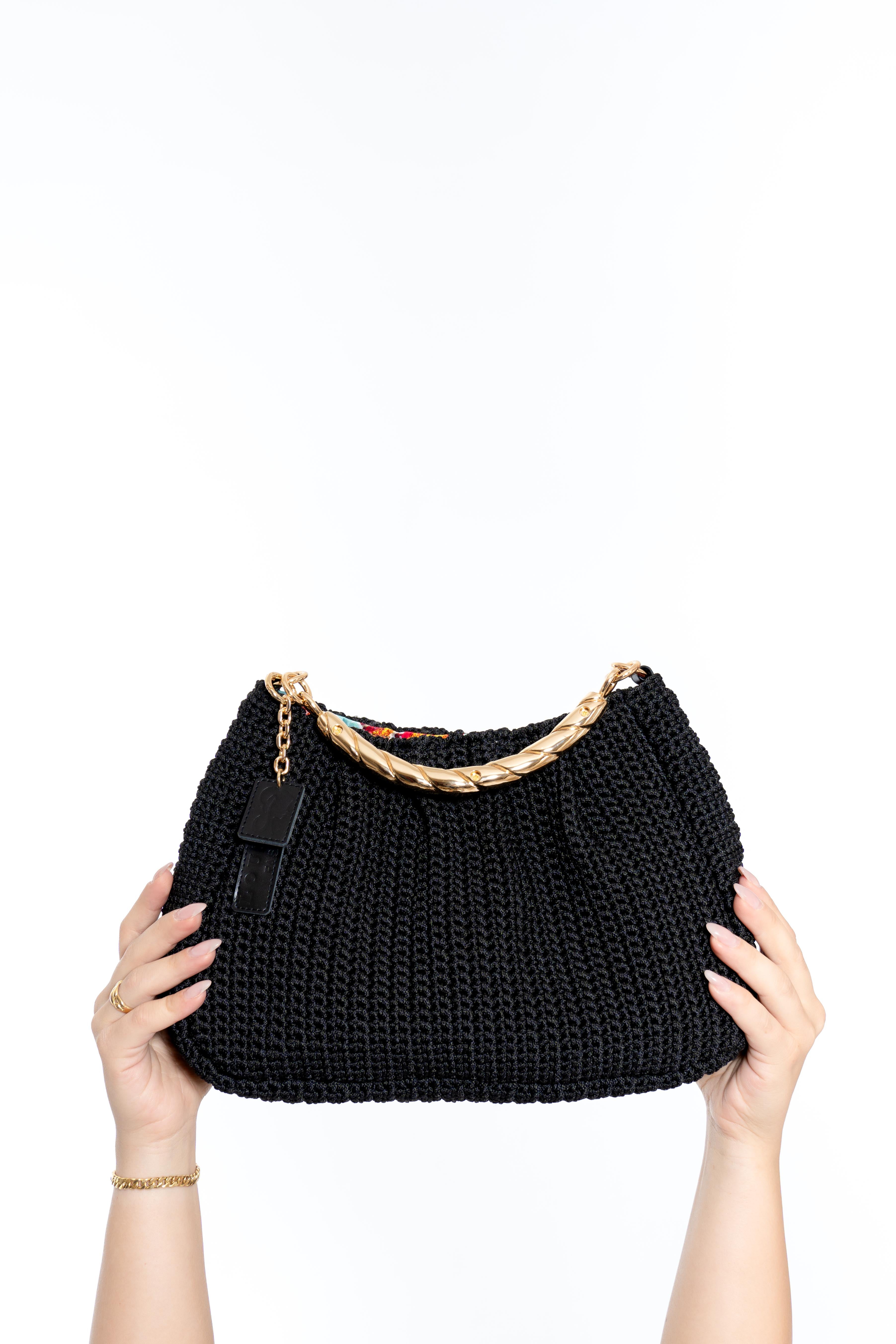 Black Crochet
